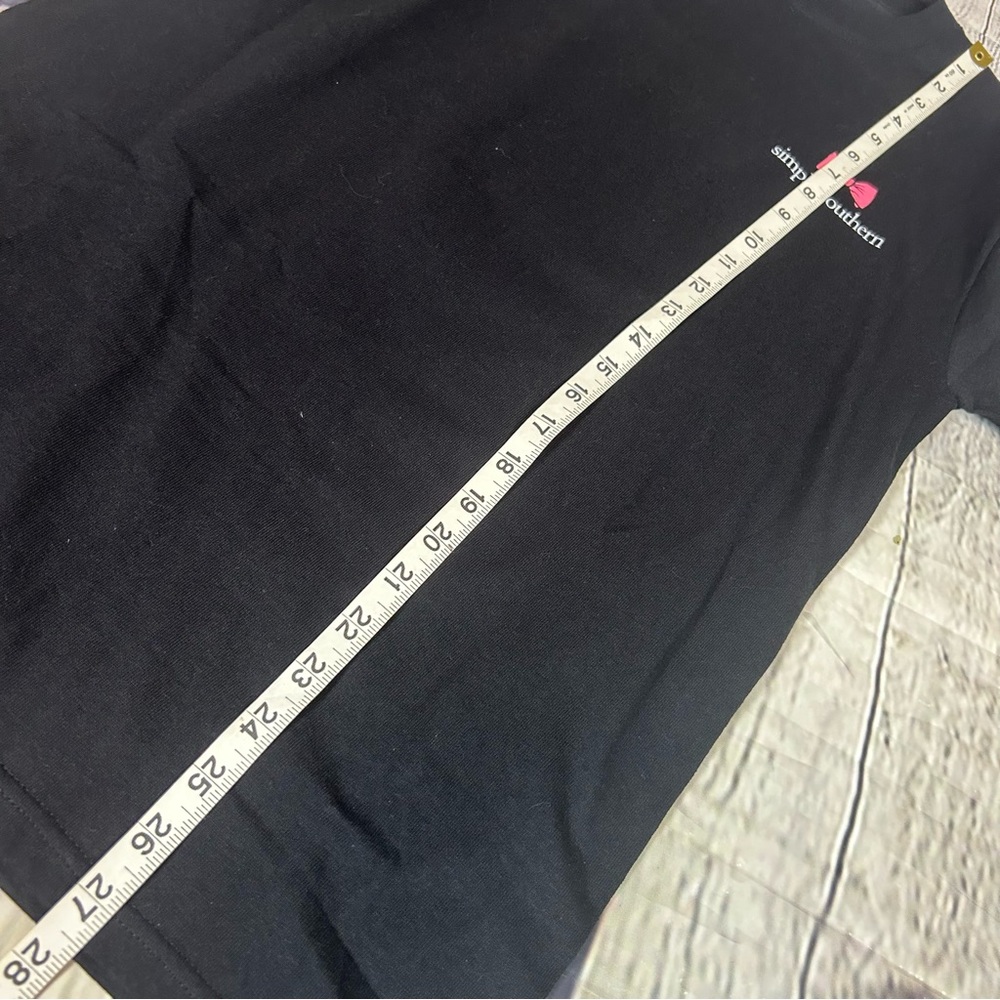 Simply Southern state of mind black long sleeve t-shirt - Picture 8 of 11